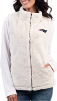 G-III for Her Women's New England Patriots Tailgate Reversible Navy Vest