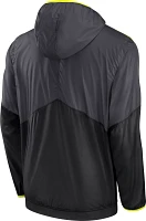 Nike Men's Buffalo Bills 2023 Volt Anthracite Half-Zip Jacket