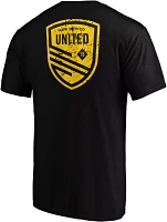 Icon Sports Group New Mexico United 2 Logo Black T-Shirt