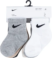 Nike Swoosh Infant Ankle Socks 6-Pack