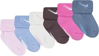 Nike Infant Terry Cuffed Ankle Socks - 6 Pack