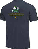 Image One Adult Notre Dame Fighting Irish Navy Jumbo Mascot T-Shirt