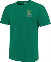 Image One Adult Notre Dame Fighting Irish Green Elements T-Shirt