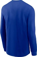 Nike Men's Buffalo Bills 2023 AFC East Division Champions Locker Room Long Sleeve T-Shirt