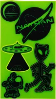 Nathan Aliens Reflective Sticker Pack