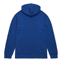 Mitchell & Ness Men's New York Mets Royal Snow Washed Fleece Pullover Hoodie