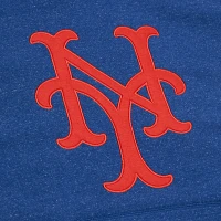 Mitchell & Ness Men's New York Mets Royal Snow Washed Fleece Pullover Hoodie