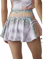 FP Movement Women's Pleats And Thank You Printed Skort