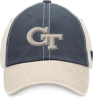 Top of the World Men's Georgia Tech Yellow Jackets Navy/Grey Off Road Adjustable Hat