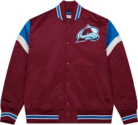 Mitchell & Ness Adult Colorado Avalanche Satin Red Jacket