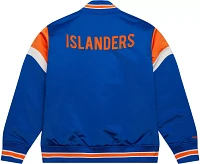 Mitchell & Ness New York Islanders Satin Blue Jacket