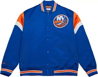 Mitchell & Ness New York Islanders Satin Blue Jacket