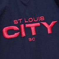 Mitchell & Ness Adult St. Louis City SC 2024 Navy Nylon Pullover Jacket