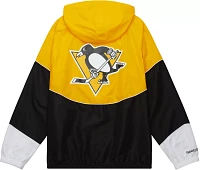 Mitchell & Ness Pittsburgh Penguins Team Black Windbreaker Jacket