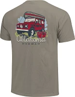 Image One Adult Oklahoma Sooners Grey Springtime Adventure T-Shirt