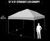 Quest 12'x12' Straight Leg Canopy