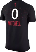 Nike Men's Indiana Fever Kelsey Mitchell #25 Black T-Shirt