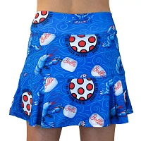 Pickleball Bella Women's Lobster Monster D-Pleat Skort