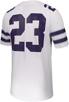 Nike Men's Kansas State Wildcats #23 White Replica Away Football Jersey