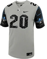 Nike Men's UCF Knights #20 Space Game Grey Football Jersey