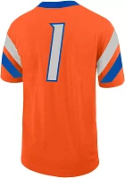 Nike Men's Boise State Broncos #1 Orange Untouchable Game Football Jersey