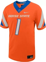 Nike Men's Boise State Broncos #1 Orange Untouchable Game Football Jersey