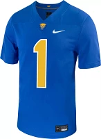 Nike Men's Pitt Panthers #1 Blue Untouchable Game Football Jersey