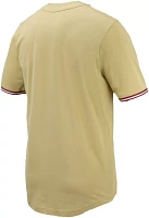 Nike Men's Florida State Seminoles Gold Full Button Replica Baseball Jersey