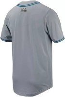 Nike Men's UCLA Bruins Grey Full Button Replica Baseball Jersey