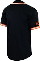 Nike Men's Oklahoma State Cowboys Black Full Button Replica Baseball Jersey