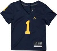 Jordan Infant Michigan Wolverines #1 Blue Untouchable Game Football Jersey