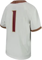 Nike Little Kids' Florida State Seminoles #1 White Replica Football Jersey