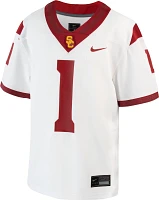 Nike Youth USC Trojans White Replica #1 Football Jersey