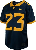 Nike Youth West Virginia Mountaineers #23 Blue Replica Football Jersey