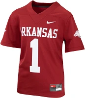 Nike Youth Arkansas Razorbacks #1 Cardinal Untouchable Game Football Jersey