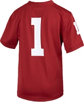 Jordan Youth Oklahoma Sooners #1 Crimson Untouchable Game Football Jersey