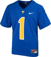 Nike Youth Pitt Panthers #1 Blue Replica Football Jersey