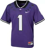 Nike Youth TCU Horned Frogs #1 Purple Replica Football Jersey