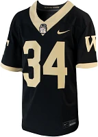 Nike Youth Wake Forest Demon Deacons #34 Black Untouchable Game Football Jersey