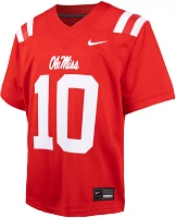 Nike Youth Ole Miss Rebels #10 Red Replica Manning Football Jersey