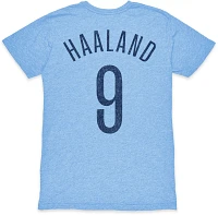 1863 FC Manchester City Erling Haaland #9 Light Blue T-Shirt