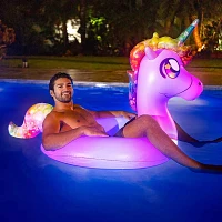 PoolCandy Illuminated LED Unicorn 42" Tube