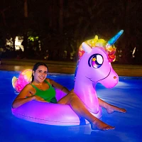 PoolCandy Illuminated LED Unicorn 42" Tube