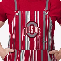 FOCO Men's Ohio State Buckeyes Scarlet Buckeye Overalls