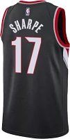 Nike Men's Portland Trail Blazers Shaeden Sharpe #17 Icon Jersey