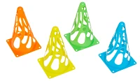 Primed 16-Pack Collapsible Training Cones