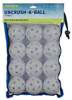 PRIMED Uncrushable Training Baseballs - 12 Pack