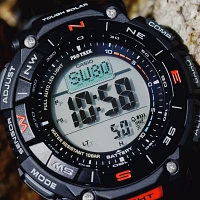 Casio Pro Trek Triple Sensor Solar Watch