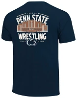 Image One Men's Penn State Nittany Lions Blue Wrestling Hall T-Shirt