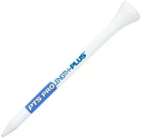 Pride PTS 3.25" Blue on White ProLength Plus Tees - 83 Pack